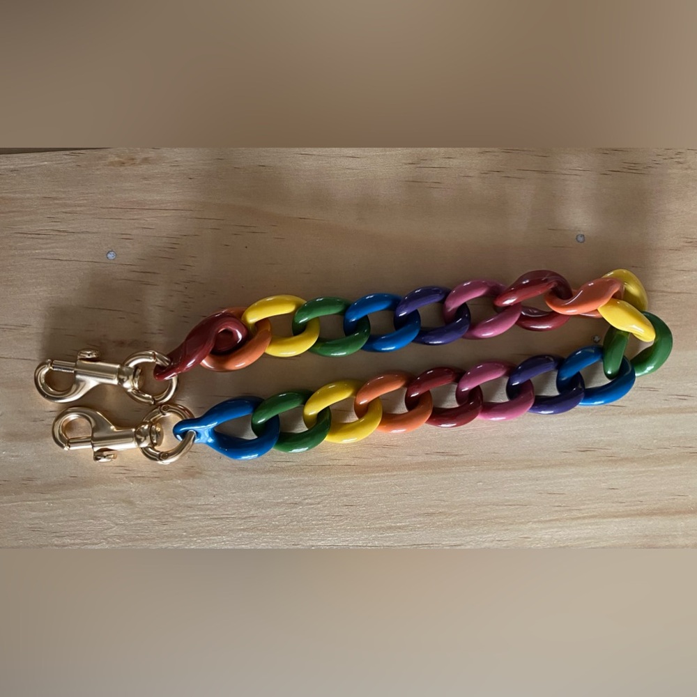 Coach Rainbow shoulder strap